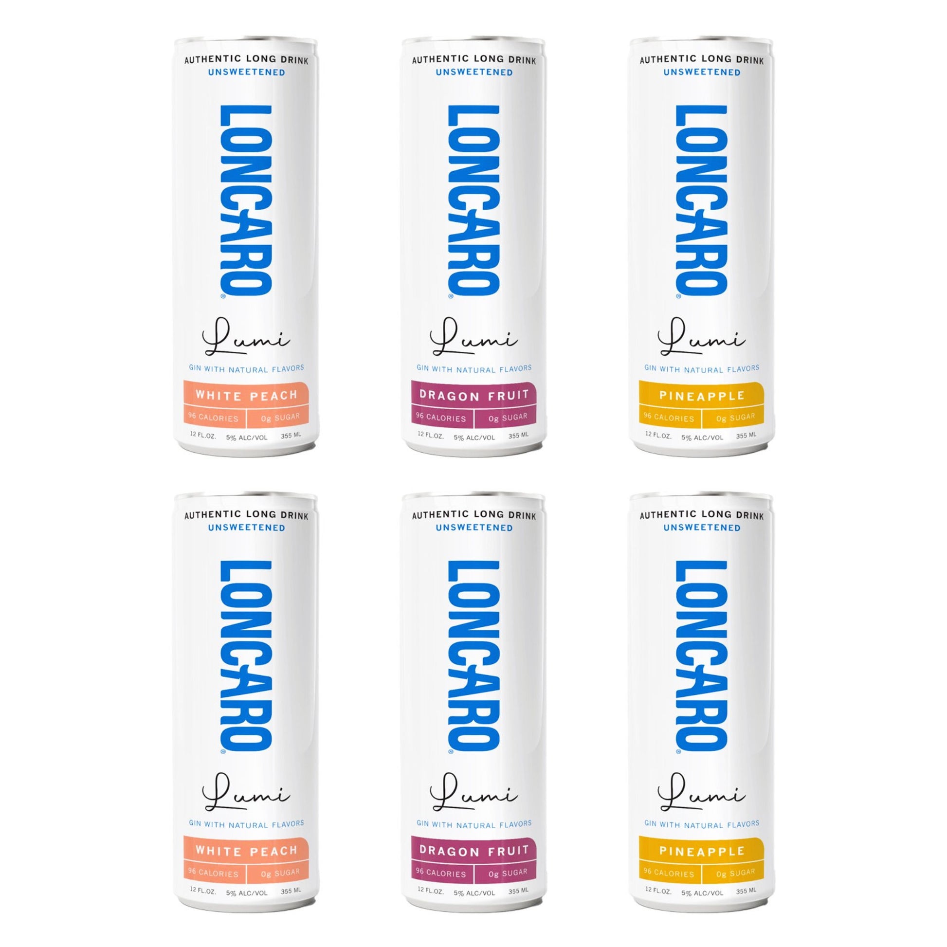 Loncaro Authentic Finnish Long Drink Lumi Variety Pack
