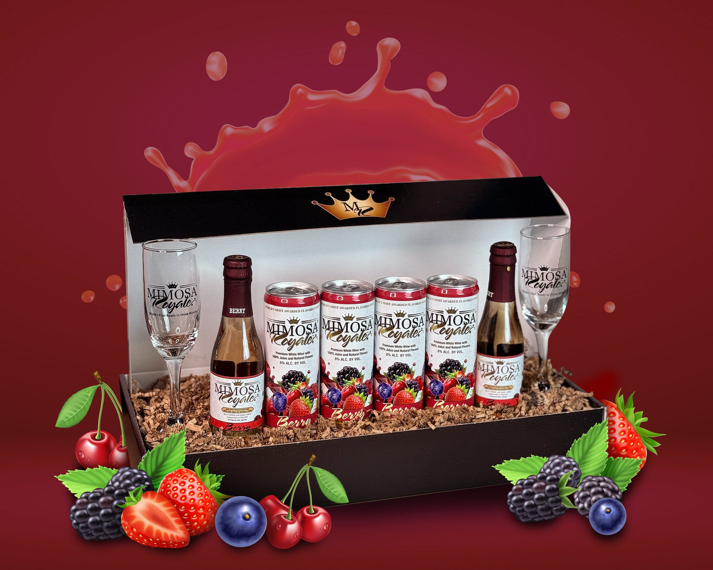 Mimosa Royale Ready-To-Drink Mimosa Gift Box