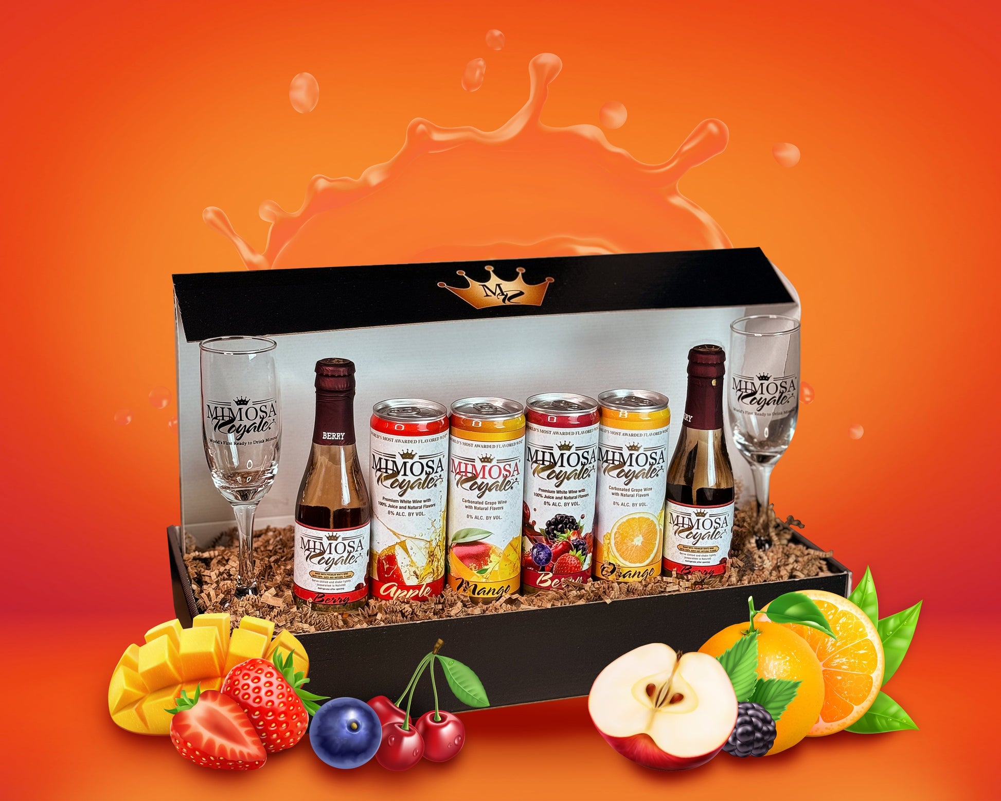 Mimosa Royale Ready-To-Drink Mimosa Gift Box