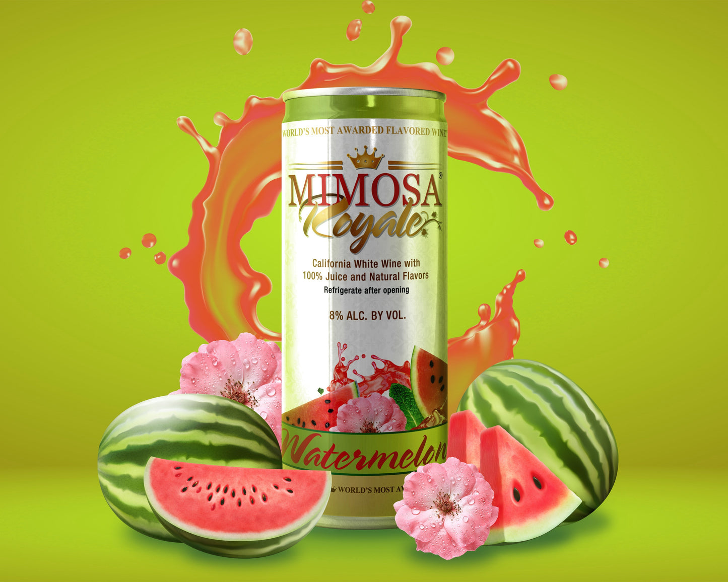 Mimosa Royale Watermelon Canned Mimosa