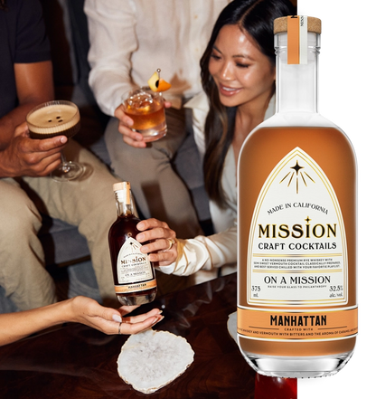 Mission Craft Cocktails Ready-To-Drink Manhattan