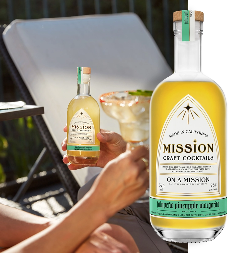 Mission Craft Cocktails Ready-To-Drink Spicy Margarita