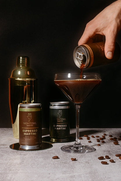 NightOwl Canned Espresso Martinis