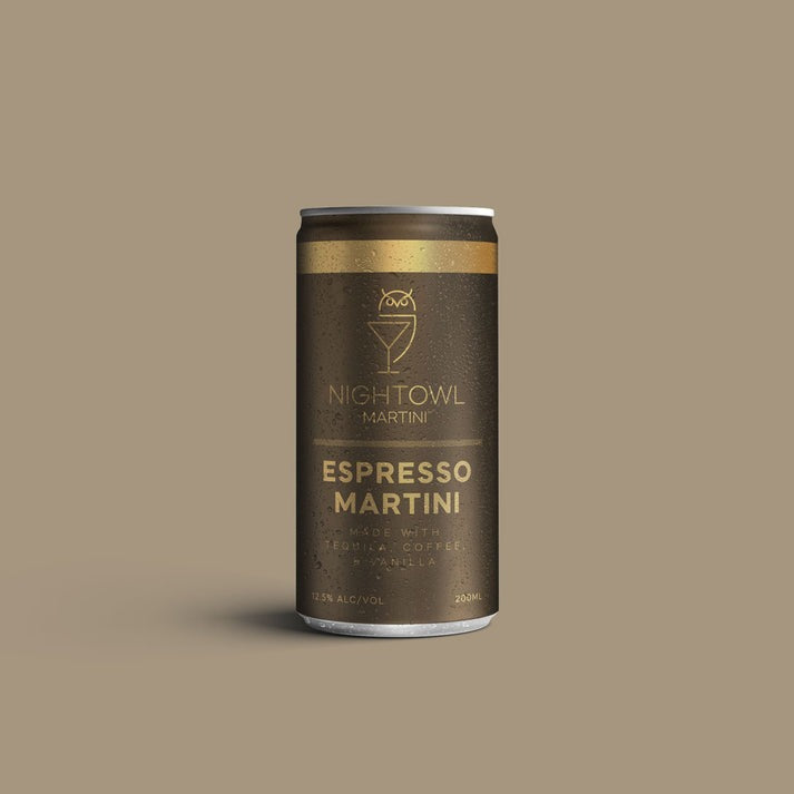 NightOwl Tequila Canned Espresso Martini