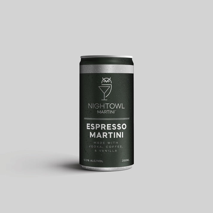 NightOwl Vodka Canned Espresso Martini