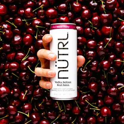 NÜTRL Black Cherry Vodka Seltzer