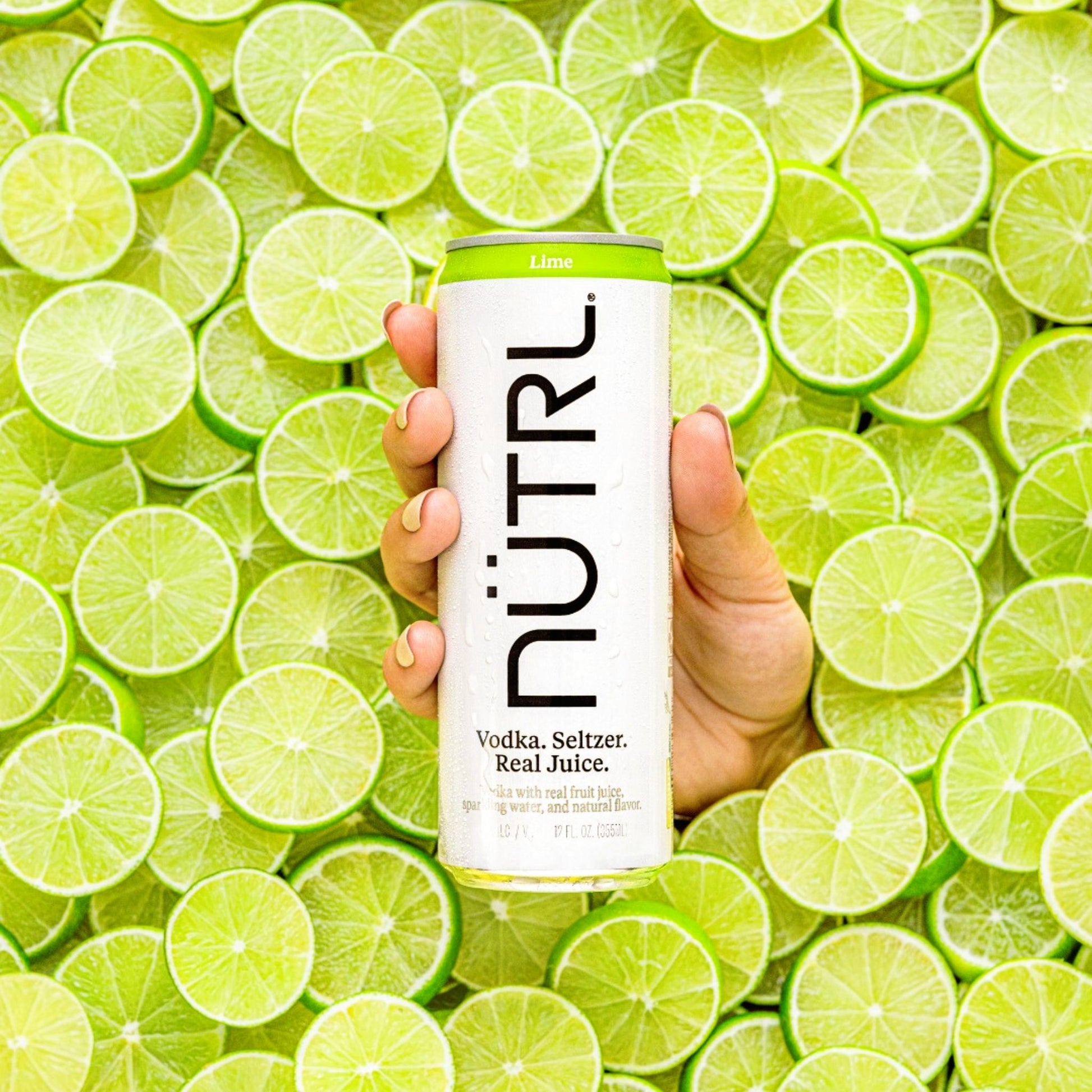 NÜTRL Lime Vodka Seltzer
