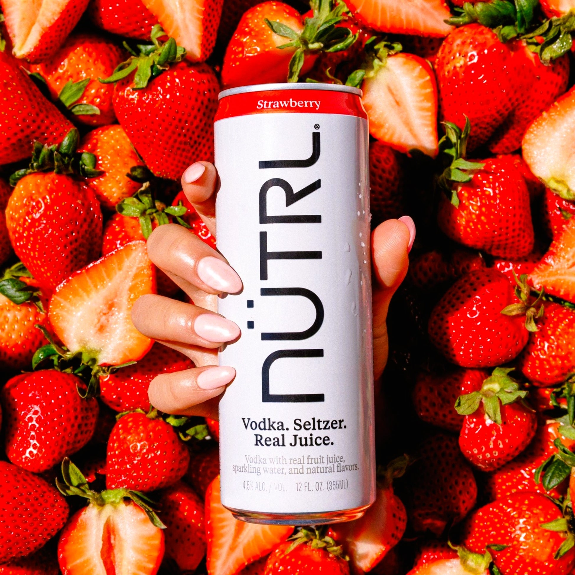 NÜTRL Strawberry Vodka Seltzer