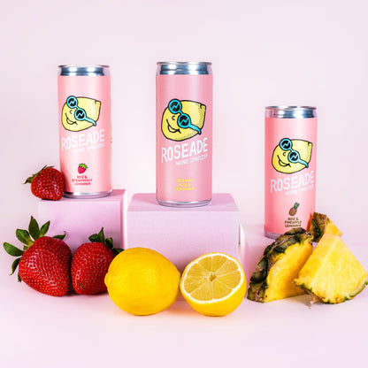 Roseade Lemonade Canned Wine Spritzers