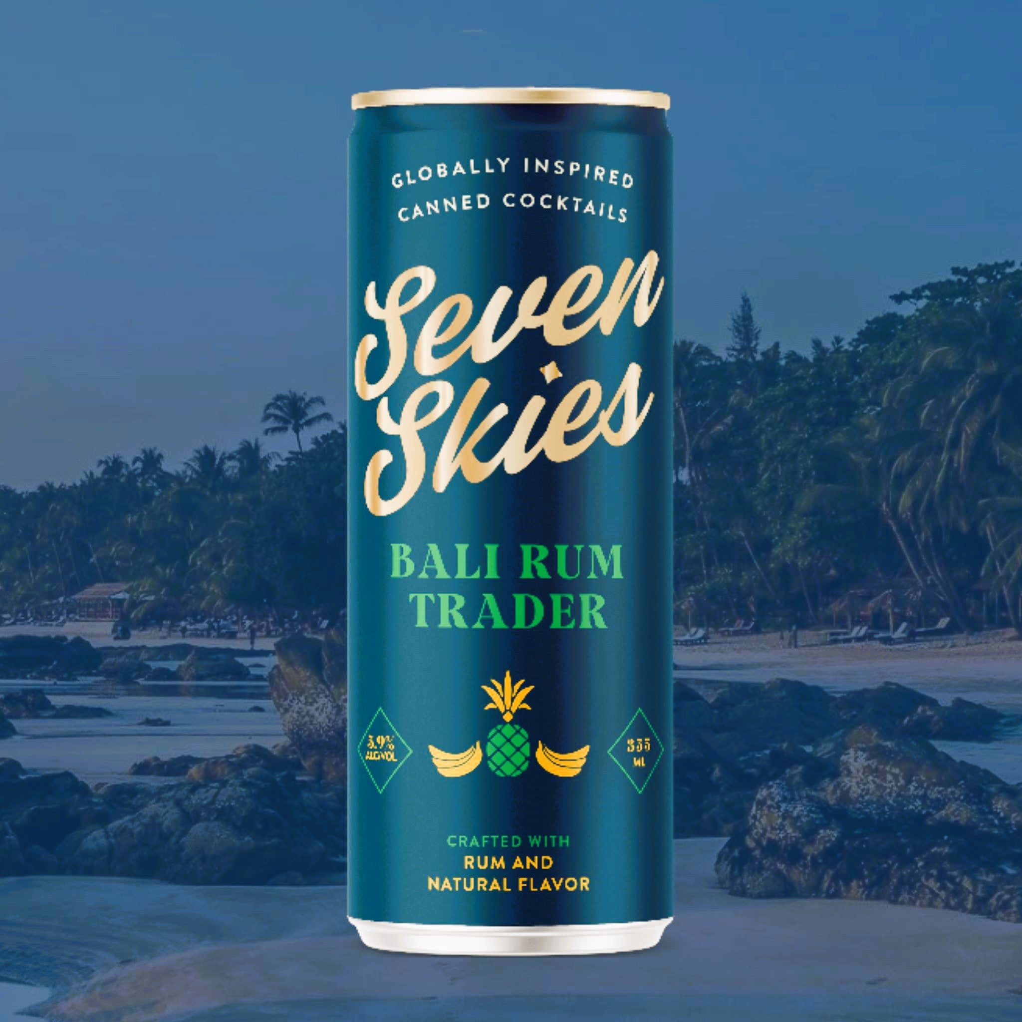 Seven Skies Ready-To-Drink Canned Cocktails