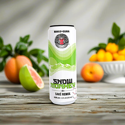 Snow Monkey Mango + Guava Canned Saké Cocktail