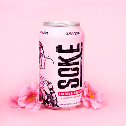 Soke Cherry Blossom Sake Soda