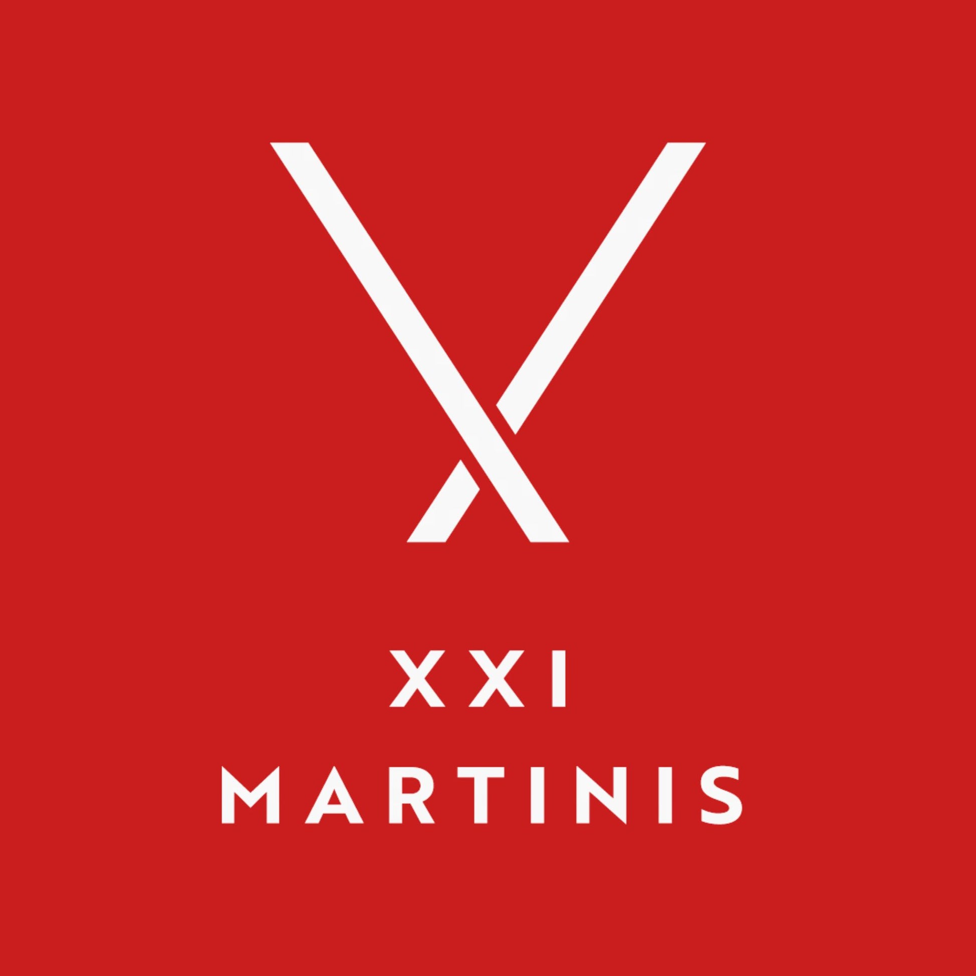 XXI Martinis Logo